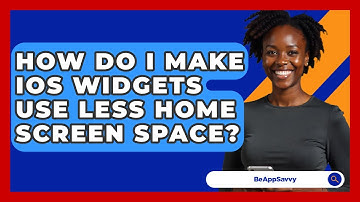 How Do I Make iOS Widgets Use Less Home Screen Space? - Be App Savvy