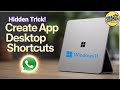 How to Create App Shortcut on Desktop (Windows 11/10 – Hidden Trick!)