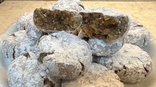 Bolachinhas de Nozes - Walnut Cookies