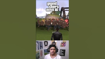 What happens when you throw grenade at 100 NPC in different GTA games 💣🔥