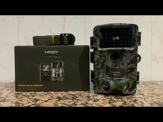 Review: Haza H55 PR800 Wild Camera Camara de Caza 58Mpx 2.7K 1580p