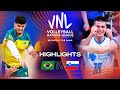 🇧🇷 BRA vs. 🇸🇮 SLO - Highlights Week 2 | Men&#39;s VNL 2023