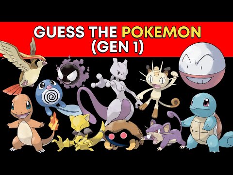 Guess the Pokemon