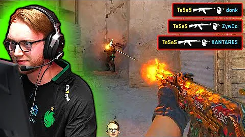 7 minutes of TeSeS CS2 DOMINATION!