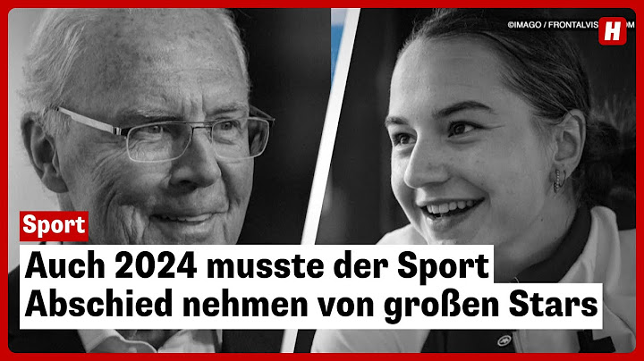 Vom "Kaiser" bis Christoph Daum: Die Toten des Sports 2024