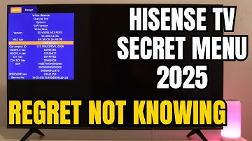 How to Access Hisense TV Service Menu Settings 2025 | Secret Code