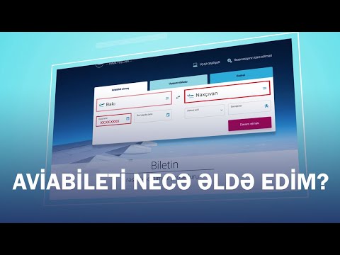 AZAL-dan sərfəli aviabilet necə ala bilərəm? - İzahedici video