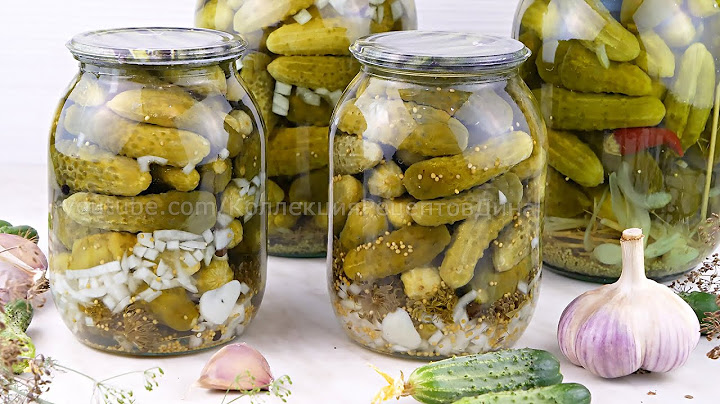 🥒Вкуснейшие маринованные корнишоны на зиму! Кисло-сладкие огурцы с горчицей без стерилизации!