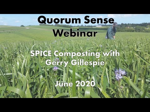 SPICE Composting & 'Changing our concept of waste' - Webinar with Gerry Gillespie