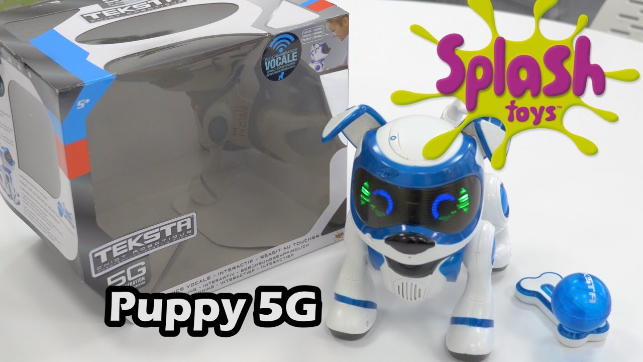 Teksta Puppy 5G - Démo en français - YouTube