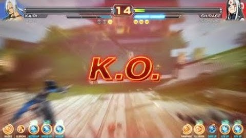 FIGHTING EX LAYER BETA (DEMO) - KAIRI vs SHIRASE