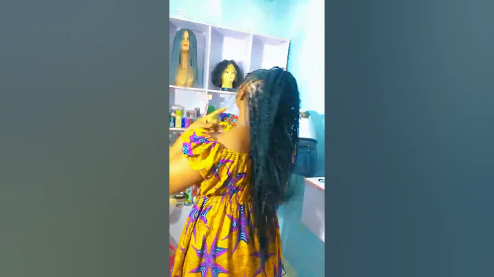 Watch me style this boho braids i made #bohohair #braidgang #bohobraids #braids  #hairstyles