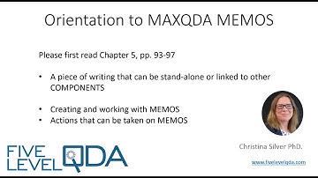 MAXQDA Memos | Qualitative Data Analysis Services