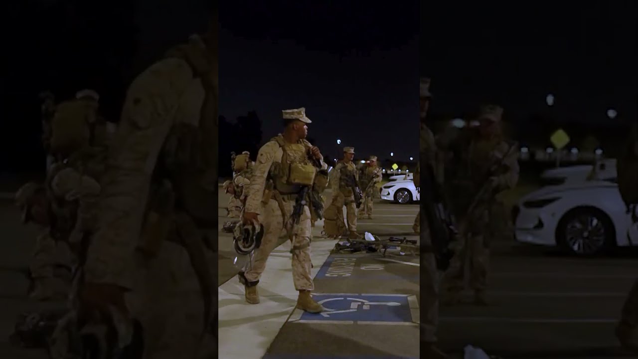 Marines Prepare For Los Angeles Deployment Amid Protests