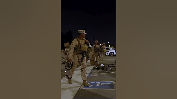 Marines prepare for Los Angeles deployment amid protests