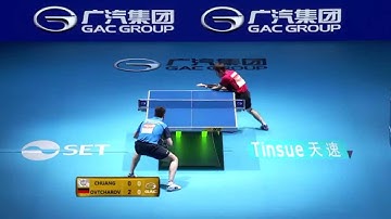 2014 Grand Finals MS-QF Chuang Chih Yuan - Dimitrij Ovtcharov (full match|short form in HD)