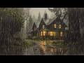 Deep Sleep Instantly with Soothing Gentle Rain Sounds in the Misty Forest | Sleep &amp; Meditation