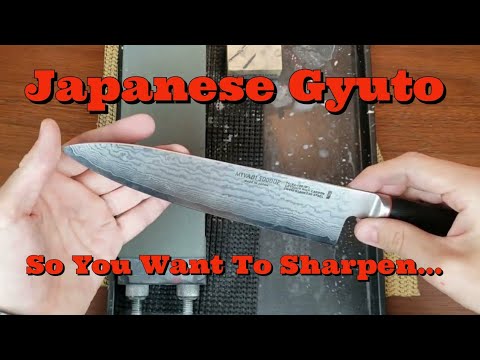 So YOU Want to Sharpen... A Japanese Gyuto | Episode 