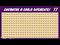 ENCONTRE O EMOJI DIFERENTE #5 ALTA DIFICULDADE