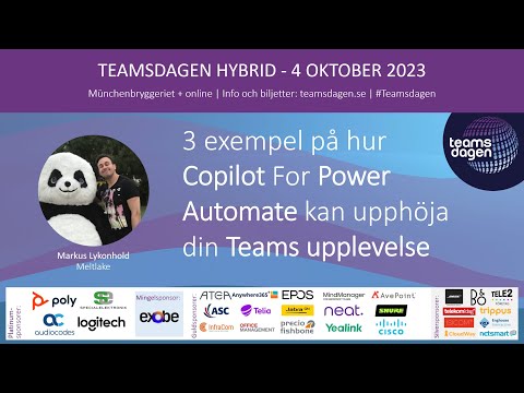 Teamsdagen 2023: 3 exempel på hur Copilot For Power Automate kan upphöja din Teamsupplevelse