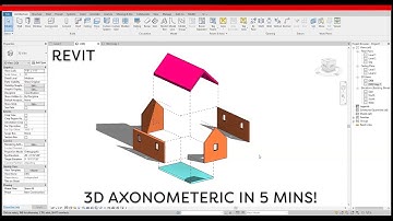 Revit Tutorial for Beginners - Axonometric Diagram - BIM modeling workflow