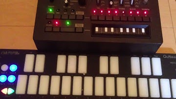 Play Monotribe with QuNexus