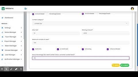 How to create global contest in fantasybox admin panel?
