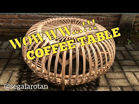 SEGALAROTAN Coffee Table Pusat Furniture Kerajinan  