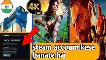 How To Create New Account On Steam | Steam Par New Account Kaise Banaye