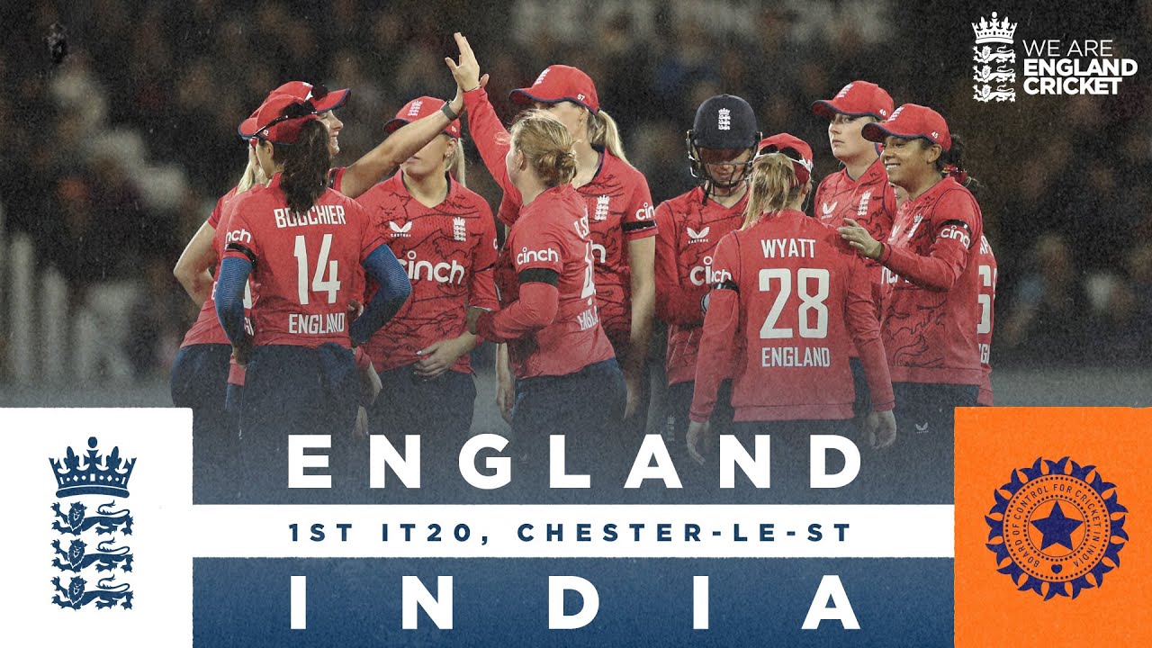 Glenn  Dunkley Star  Highlights   England v India  1st Womens Vitality IT20 2022