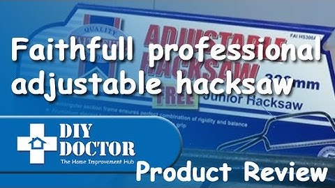 Faithfull adjustable Hacksaw