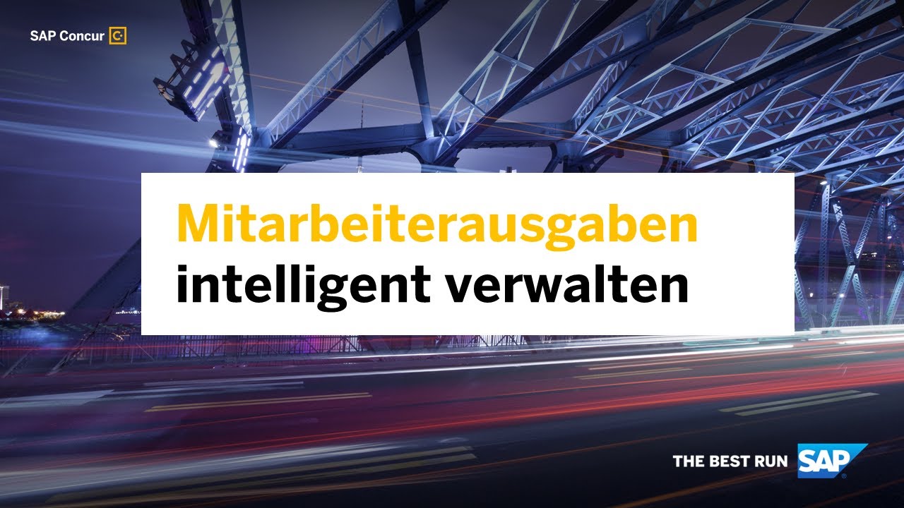 SAP-Concur-Lösungen für den Mittelstand