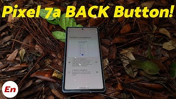 Google Pixel 7a How to Go Back; Disable Gestures & Bring Back On Screen Navigation Buttons