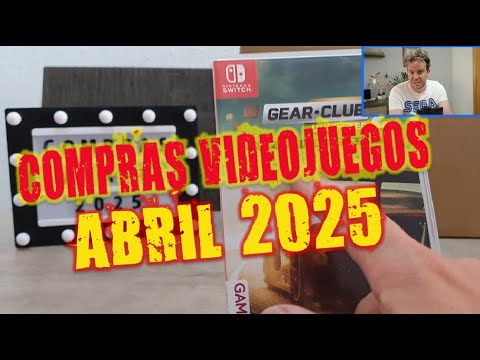 COMPRAS de VIDEOJUEGOS Abril 2025 - Llega una CONSOLA RETRO!! #4