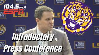 Celebrity Will Wade Introductory Press Conference: Return To LSU | Program Expectations Wealth