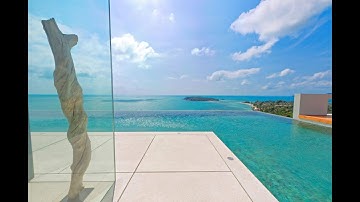 Koh Samui  for RENT Luxury 5 bedroom villa with panoramic sea and sunrise views on Chaweng.