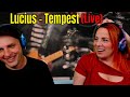 Lucius - Tempest (Live on 89.3 The Current) THE WOLF HUNTERZ REACTIONS