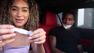 Lala Told DDG about The Baby... Lala Baptiste I’m Pregnant Prank On DDG Reaction