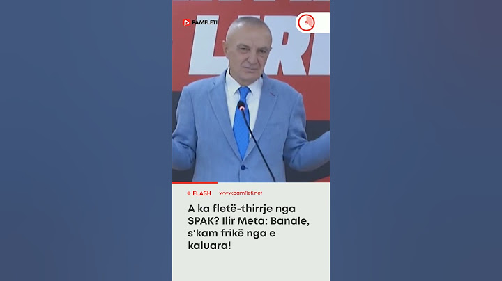 A ka fletë-thirrje nga SPAK? Ilir Meta: Banale, s'kam frikë nga e kaluara!