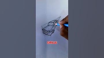 Master Car Drawing in Perspective: Easy Step-by-Step Guide #art #drawing #shots #foryou #tutorial