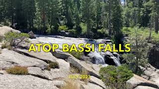Atop Bassi Falls - July 2023
