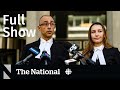 CBC News: The National | Nygard guilty, Jewish school shot at, Geddy Lee