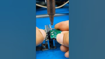 ASMR Soldering Electronic Components | Super Precise & So Satisfying