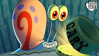 SPONGEBOB PATTY PURSUIT The Secret life of Gary walkthrough - Tales of The Deep