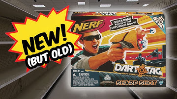 I found a BRAND NEW Nerf Dart Tag Sharp Shot