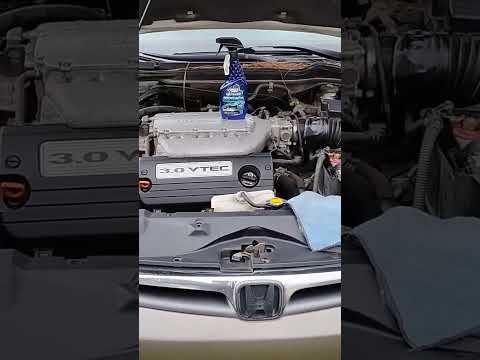 Black magic ✨ graphene detailer great for engine bay detailing