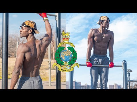 PRMC Royal Marines Pullup Test | Hardest Type Of Pull Ups - Strict Pull Ups