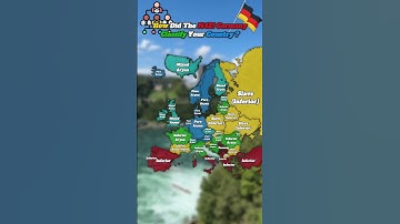 Classification of Countries by Germany | 🗄️🇪🇺. #europe #map #geography #mapping #history #mapper