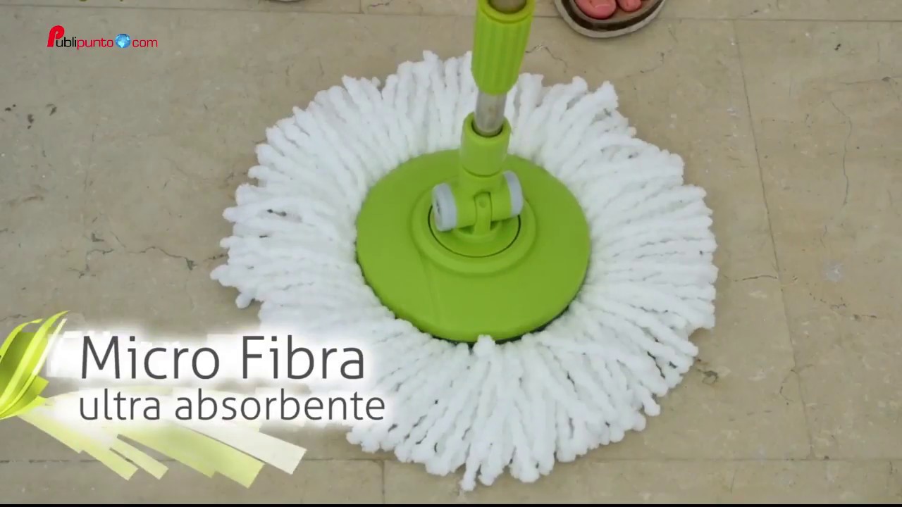 FREGONA GIRATORIA Y CUBO CON RUEDAS KONG MOP - ProComponentes