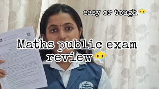 Maths exam review✨🤯 #studywithmusic #exam #trending #publicexams #fyp #viral